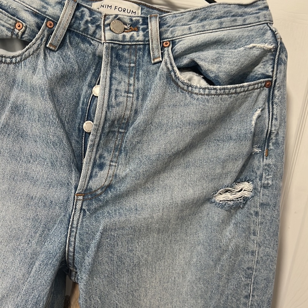Denim forum the BF high rise loose jeans , size 29 - Picture 3 of 5